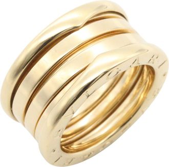 Bulgari Gold Yellow Gold (18K) Band Ring (Pre-Owned)