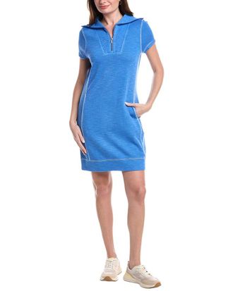 Tommy Bahama Tobago Bay 1/2-Zip Mini Dress