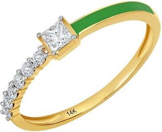 Carriere Jewelry 14K 0.29 Ct. Tw. Diamond Ring