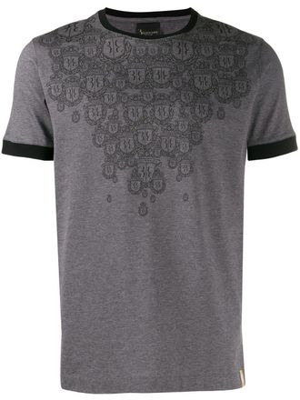 Billionaire Boys Club crest print T-shirt - Grey