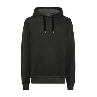 Sun 68 Heren, Sweatshirts & Hoodies, Zwart, Maat: S Katoen