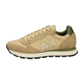 Sun 68 Sneakers, male, Beige, Size: 13 US Tom Solid