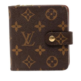 Louis Vuitton Brown Monogram Pvc Leather Wallet (Bi-Fold) (Pre-Owned)