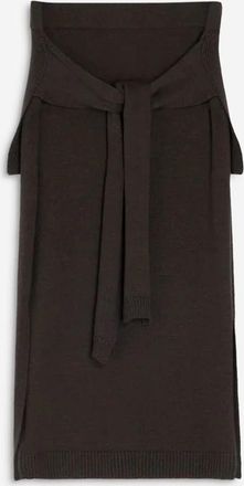 Christophe Lemaire Midi Wool Skirt
