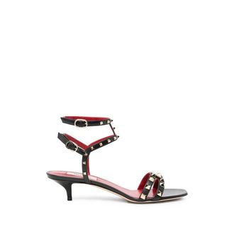 Valentino Garavani Black Studded Heels