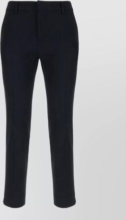 Pantaloni Torino stretch viscose tailored trousers belt loops