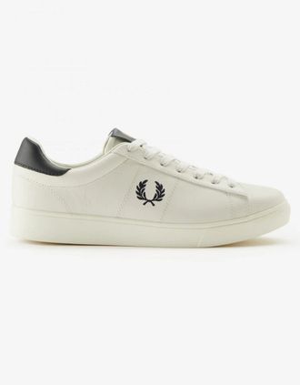 Fred Perry Mens Fred Perry Spencer Mens Leather Trainers - White - Size: 10