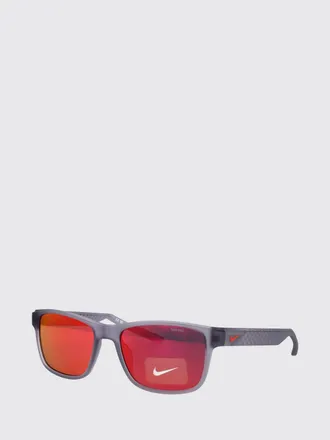 Nike Sporty Square Frame Acetate Sunglasses with Swoosh Logo