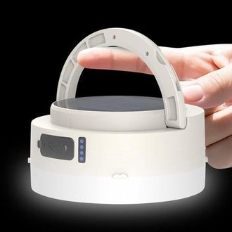 OEM Linterna Solar Acampar, Luces Solares Acampar, Luces Solares L&aacute;mpara Port&aacute;til Recargable E Impermeable Aventuras Libre Interiores 8 Modos