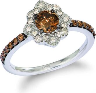 Le Vian Ladies Euphoria Chocolate Rings set in 14K Vanilla Gold