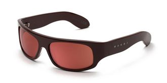 Marni Uailus Brown QQ4 Mens Sunglasses Brown Size 62