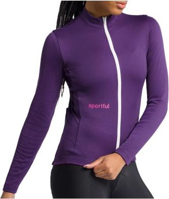 Sportful Classic Thermal Jersey Velotrikot f&uuml;r Damen | lila