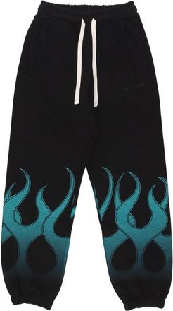 Vision Of Super Flames Lichtgewicht Trainingsbroek - Heren - Sweatpants - Zwart - XL - Broeken