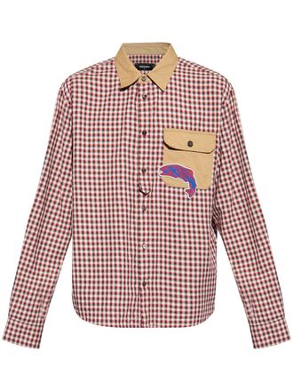 Dsquared2 plaid-check pattern cotton shirt - men - Cotton - 46