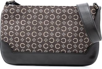 Celine Womens Pre-owned C Macadam Canvas Shoulder Bag - Dark Grey Textile - One Size