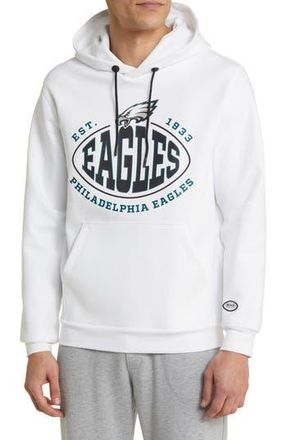 BOSS x NFL Touchback Graphic Hoodie in Philadelphia Eagles White at Nordstrom Rack, Size Xx-Large
