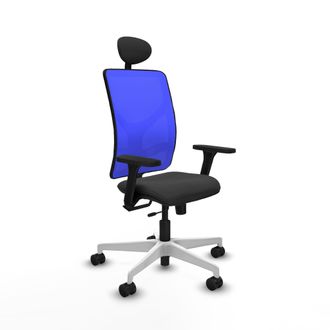 Piqueras y Crespo Silla Piqueras Y Crespo Motilla Negro Brazos 3d Soporte Lumbar