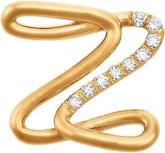 Charlotte Chesnais Alphajoaillerie 18kt Gold Necklace - Letter Z - One Size