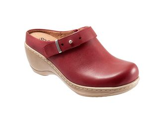 Softwalk Marquette Womens Shoes Dark Red : 10 N (AA), Full Grain leather