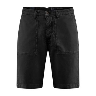 Bomboogie Bermuda con bolsillos cargo en gabardina de algod&oacute;n - Shorts - Hombre - Negro - W34