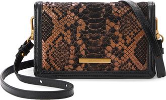 Brahmin Minuette Convertible Leather Crossbody Bag in Bronze Captivate at Nordstrom
