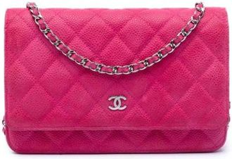 Chanel Pre-owned Wallet on Chain - - Pre-owned - Donna - Rosa - ONE SIZE