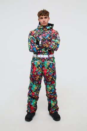 OOSC Stairway to Heaven Ski Suit - Mens in Multi-Colour at Nordstrom, Size X-Small