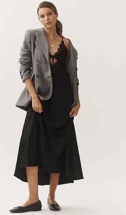 Avec Les Filles Hourglass Double-Breasted Blazer Jacket