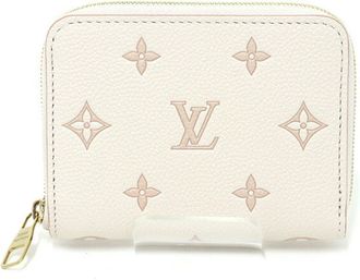 Louis Vuitton Beige Monogram Empreinte Coin Purse/Coin Case (Pre-Owned)