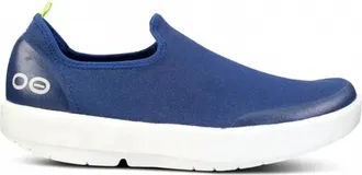 Oofos Womens Oomg Eezee Low Casual Shoes In Blue