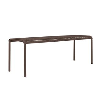 Ferm Living Dapple Gartenbank, 130 cm, dark chocolate