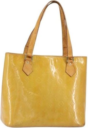 Louis Vuitton Pre-owned Vintage Tote Bag - Dames - Vintage Shopper - Geel - ONE Size - Leer - Vintage