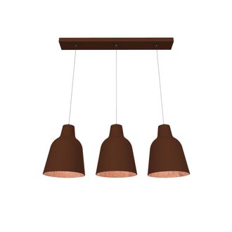 Lumicom Dong L&aacute;mpara De Techo Linear Corten Hoja