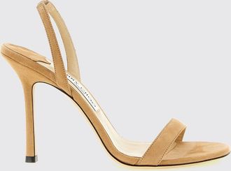 Jimmy Choo London Sandali slingback Jenn in pelle scamosciata con tacco a spillo
