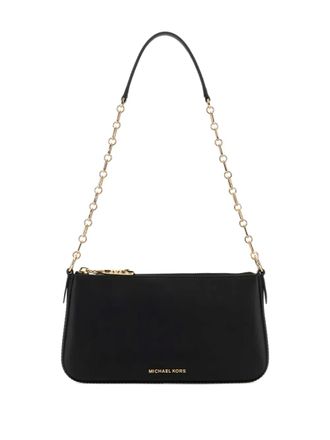 Michael Michael Kors medium Empire chain-strap shoulder bag - women - Calf Leather/Polyester - One Size - Black