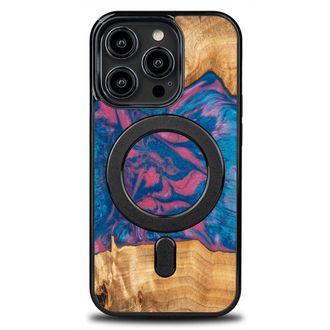 OEM Funda Bewood Unique Para Iphone 14 Pro - Neones - Vegas Con Magsafe