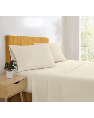 Simmons Essential Solid Sheet Set