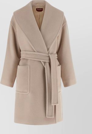 Max Mara alpaca wool single-breasted coat