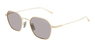 Montblanc MB0472S 003 Mens Sunglasses Gold Size 50