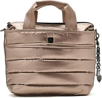 Think Royln Getaway Tote Handbags Pearl Cashmere, Polyester