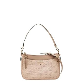 Michael Kors Pre-owned Shoulder Bag - Dames - Pre-owned - Beige - Maat: ONE Size Leer