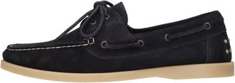 Marechiaro 1962 Platte schoenen - Heren - Bootschoenen - Blauw - 41 EU - Leer - Schoenen