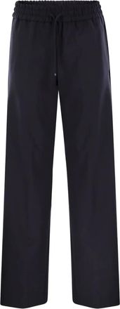 Dondup Marisol drawstring-waist track pants - women - Polyester/Virgin Wool/Spandex/Elastane/Polyester/Spandex/Elastane - 27 - Blue
