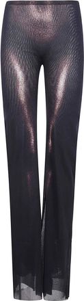 Jean Paul Gaultier Straight Broeken - Dames - Straight fit broeken - Bruin - S - Broeken