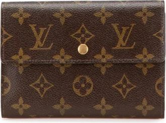 Louis Vuitton Pre-owned Wallets, female, Brown, Size: ONE SIZE Pre-owned Canvas wallets