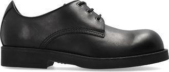 Maison Margiela Lace-up Derby Schoenen - Heren - Veterschoenen - Zwart - 44 EU - Leer - Schoenen
