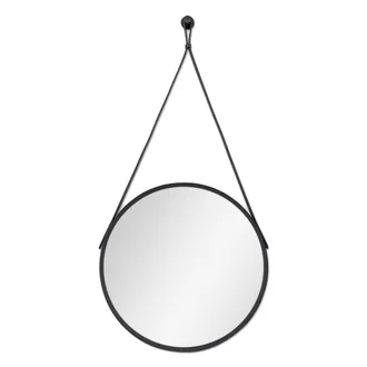 Paco Home Espejo Para Colgar Mural Decorativo Espejo Ba&ntilde;o Hall Vestidor Pared Moderno Tipo 8, &Oslash;50cm - Paco Home