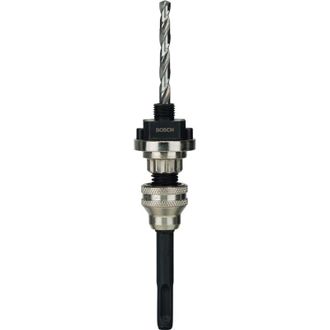 Bosch Pro Q-lock Soporte De Adaptador Sds Plus Para El Sistema Quick Change Para Sierras De Corona Con Sds Plus - 2609390590