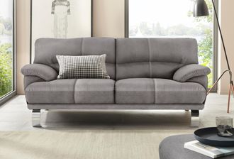 Trendmanufaktur 3-Sitzer »Cecilia II, mit italienischem Design, tollen Details« mit tollem Sitzkomfort und Designfuss