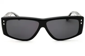Isabel Marant IM0106S Rectangular Plastic Sunglasses - Black